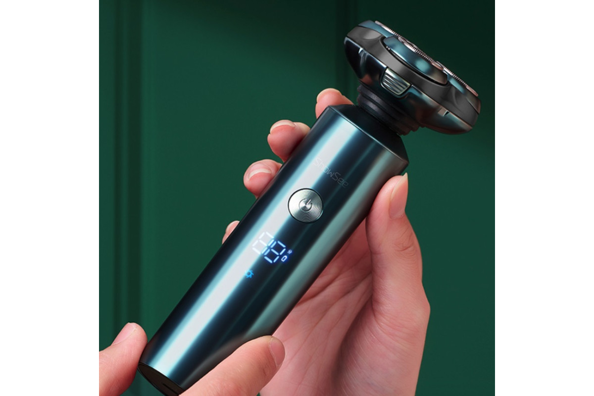 ⭐Электробритва Xiaomi ShowSee Electric Shaver Little Black Panther Gift ...